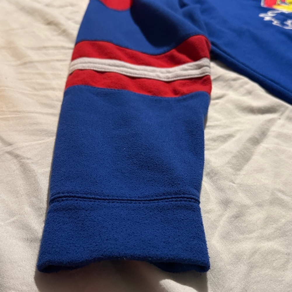 Colosseum kanas Blue and Red Jayhawks Sweater - Picture 4 of 5